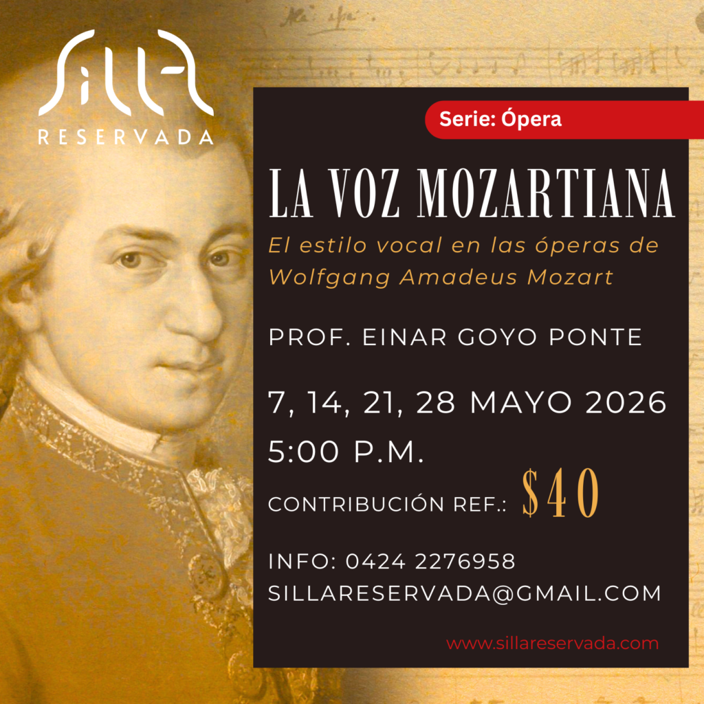 Taller de apreciación musical sobre las óperas de Mozart 